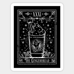 The Gingerbread Latte Tarot Card Magnet